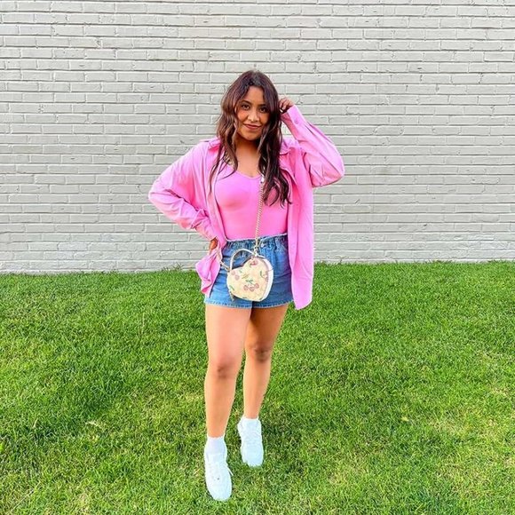 NWT Heart Crossbody In Signature Canvas With Heart And Star Print - Picture 7 of 8